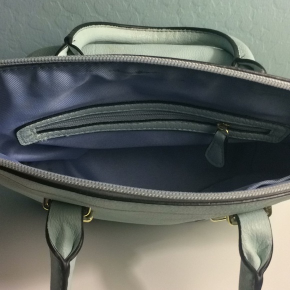 LIGHT BLUE HANDBAG // NO BRAND - Picture 5 of 6